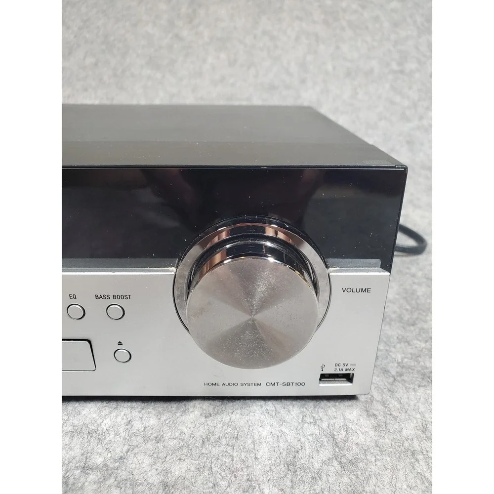 Sony HCD-SBT100 CD Receiver Bluetooth Audio System No Remote No Speakers Works
